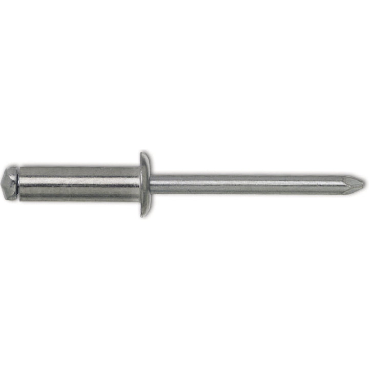 Gesipa Blindniete Alu/Stahl 6 x 20 Flachrundkopf mm, 250 Stück, (1454065) Blindniettechnik, Grau