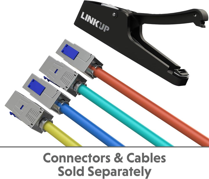 LINKUP - Easy Press Jack Tool für LINKUP Cat8/Cat6A RJ45 Field Termination┃Ethernet LAN Netzwerk┃für