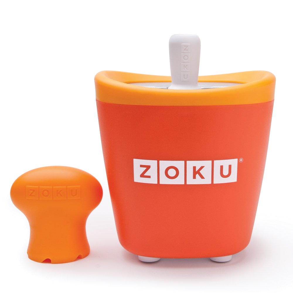 Zoku POP Maker SINGOLO ORANGE Quick Pop? Maker singolo crea ghiaccioli sani e divertenti in soli 7-9