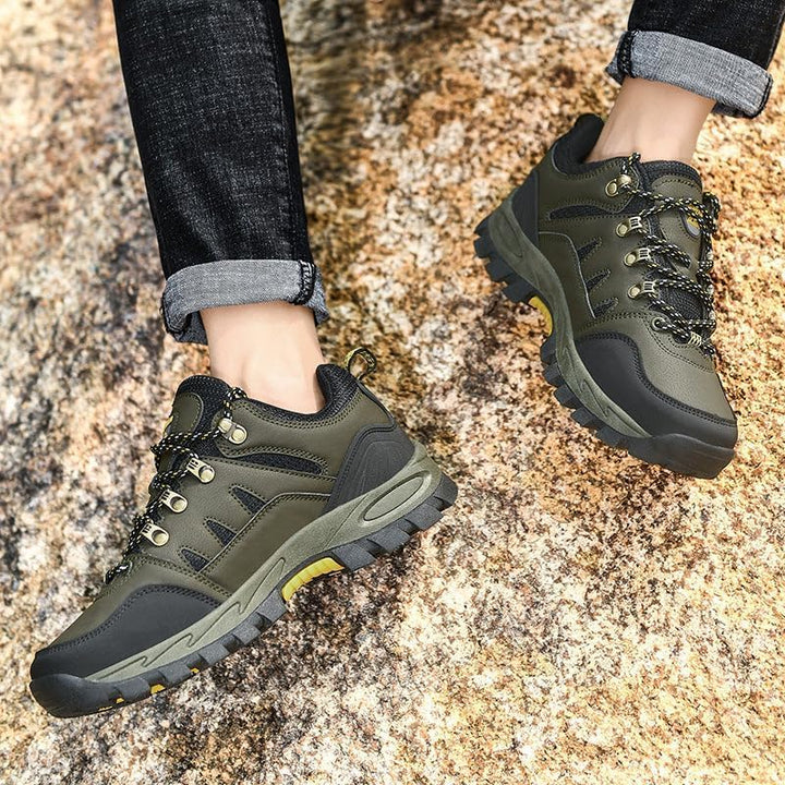 Herren Damen Wanderschuhe Wasserdicht Outdoor Anti-Rutsch Wanderstiefel Sportlich Bequem Leicht Outd
