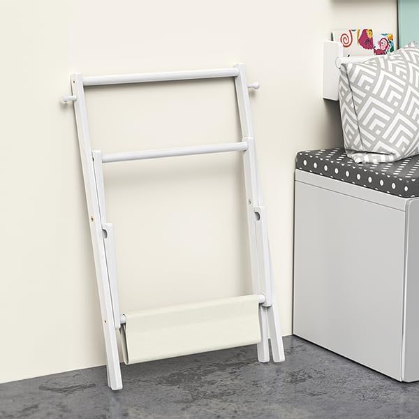 BAMBOOHOMIE Baby-Kleiderständer für Babyshower, Haustiere und Puppen, Baby-Kleiderständer mit Ablage