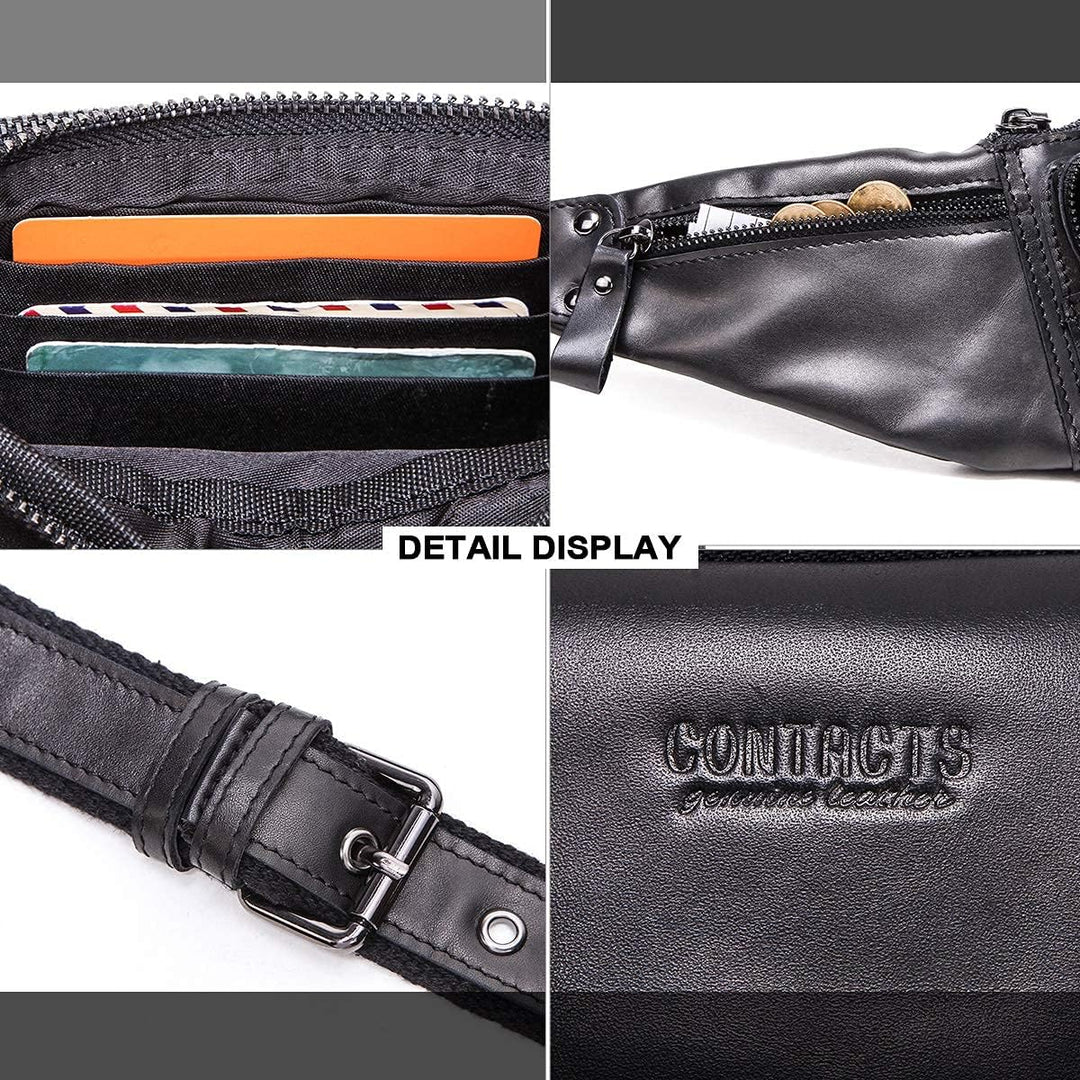 CONTACTS Sling Bag Herren/Damen Crossbody Sling Rucksack Brusttasche Outdoor Freizeit Sport Handytas