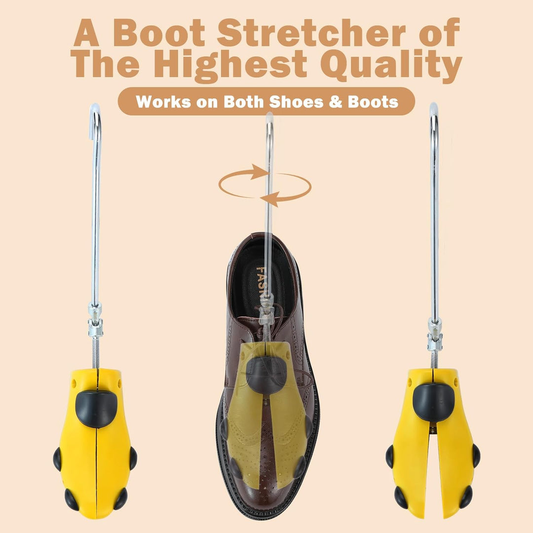 Exshoiu Schuhspanner, Schuhdehner für Stiefel, 1 Paar Schuhdehner Schuhweiter Stiefeletten, Verstell