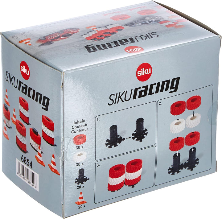 SIKU 6854 Accessory Hoop Stacking and Pylons Car And Traffic Models Reifenstapel und Pylonen, Reifen