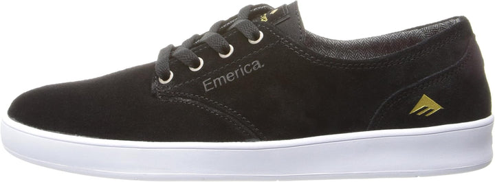 Emerica LACED BY LEO ROMERO 6102000082 Herren Sneaker 36.5 EU Schwarz Schwarz Weiss, 36.5 EU Schwarz