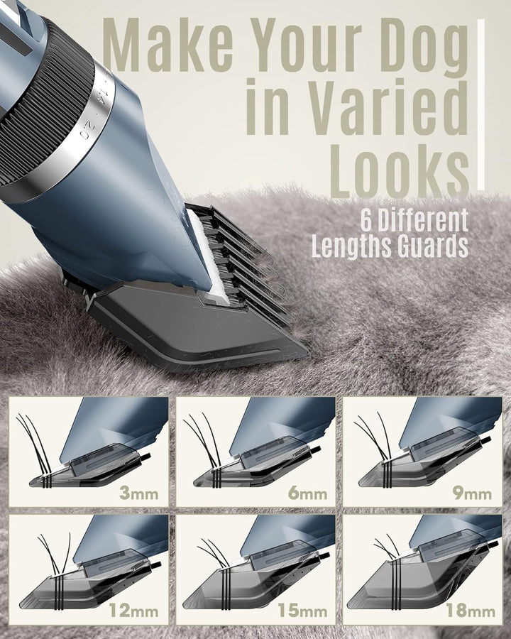 oneisall Leise Hundeschermaschine Profi Schermaschine Hund