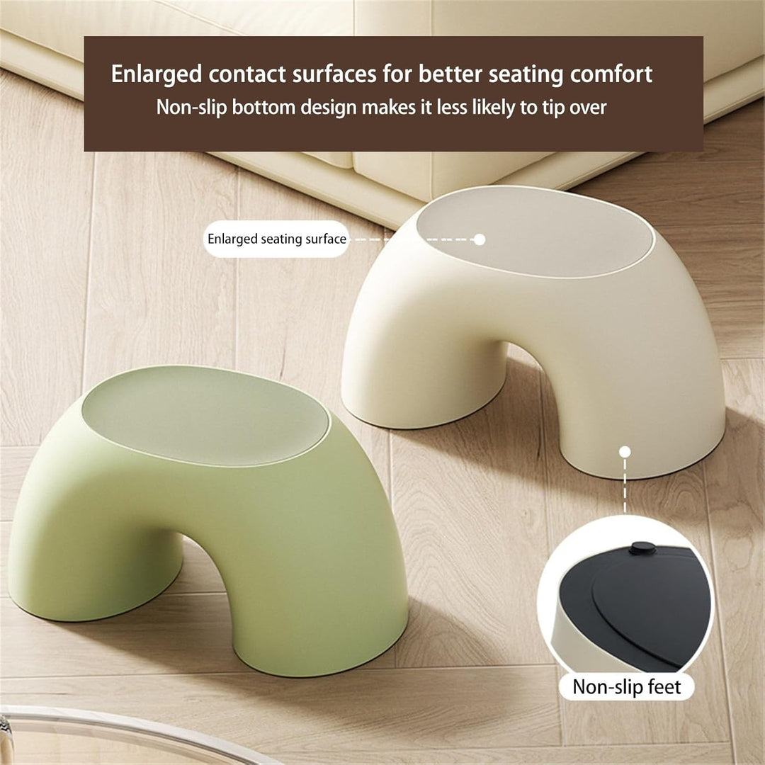 Ringförmig Toilettenhocker Erwachsene Tragbar rutschfest Langlebig Kackhocker Für Das Badezimmer Klo