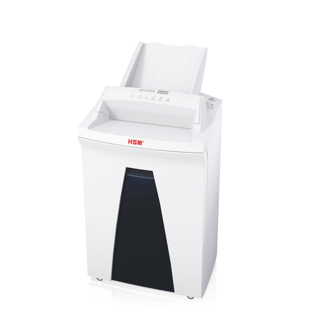 HSM SECURIO AF300 Office Autofeed Aktenvernichter, Sicherheitsstufe P5, Partikelschnitt, 300 Blatt a