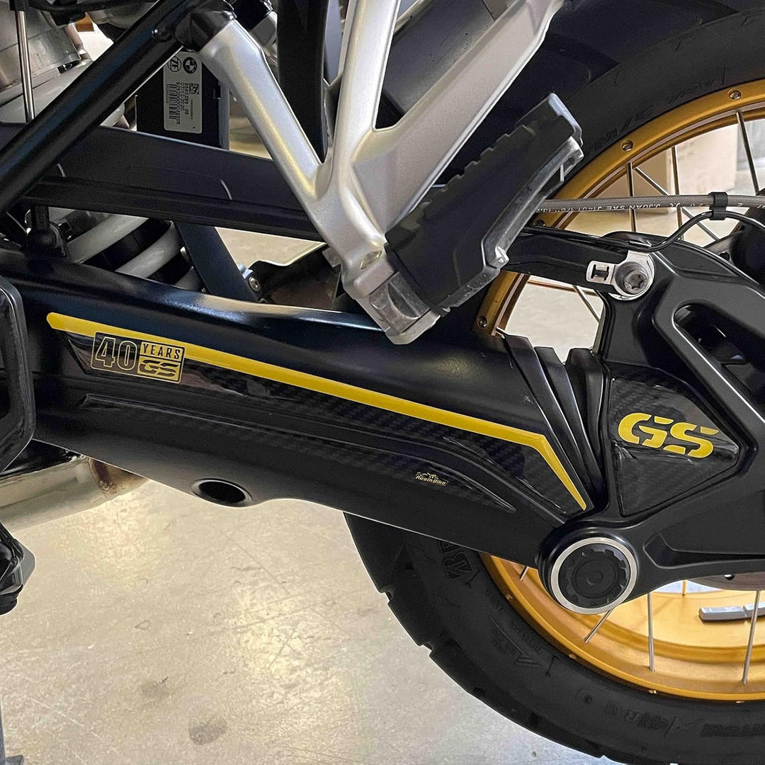 Resin Bike Aufkleber für Motorrad Kompatibel mit BMW R 1250 GS Edition 40th 2021. Schutz vor Stössen