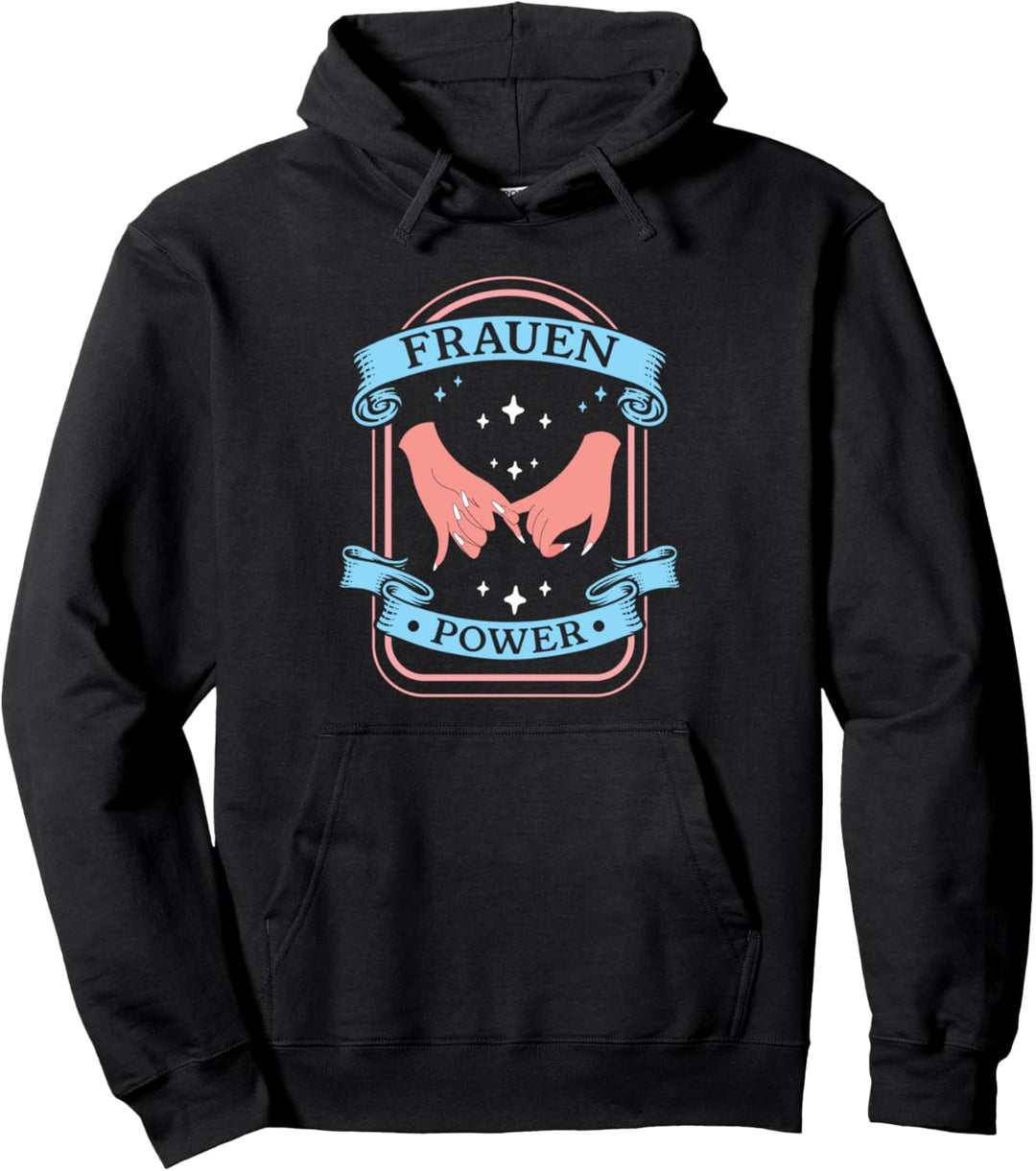 Frauen Power Frauentag Feministin Feminismus Frauenmarsch Pullover Hoodie