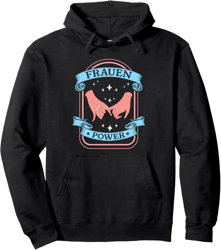 Frauen Power Frauentag Feministin Feminismus Frauenmarsch Pullover Hoodie