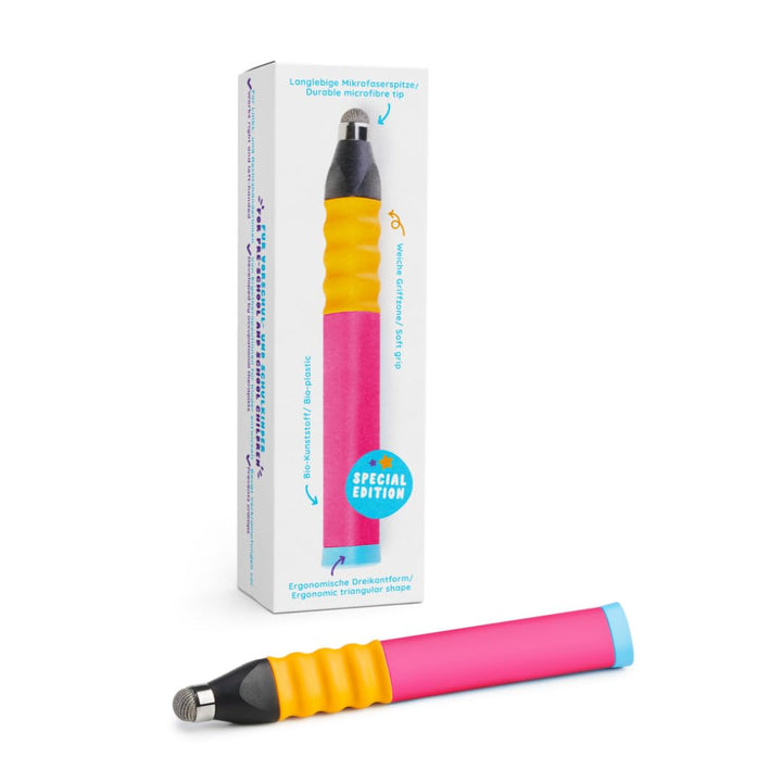 Edurino Ergonomischer Eingabestift I Special Edition | Tablet Stift für Kinder I Eingabestift für Ed