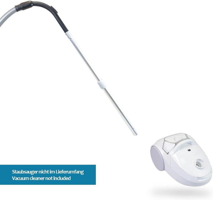 MisterVac | Teleskop-Staubsaugerrohr kompatibel mit Rowenta RO 3927 EA Compact Power