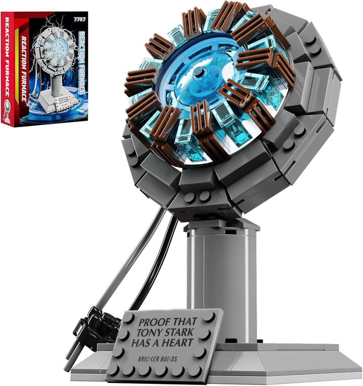 Arc Reactor Bausteinsatz, EIN Modell Spielzeug Beweis, DASS Tony EIN Herz hat, EIN Geschenk für Erwa