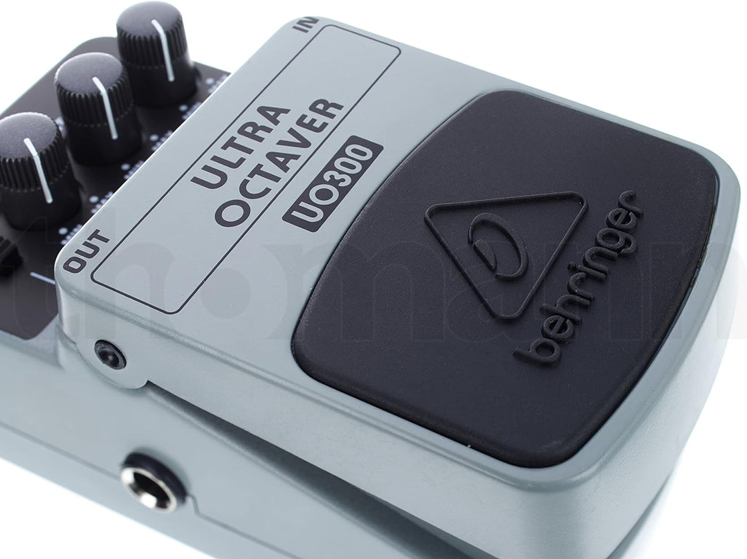 Behringer ULTRA OCTAVER UO300 Oktaver-Effektpedal mit 3 Modi ULTRA OCTAVER UO300 Guitar Pedal, ULTRA