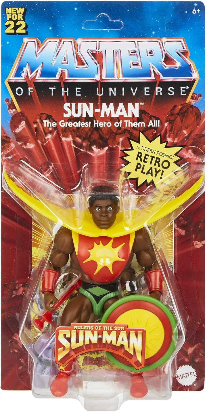 Masters of the Universe HDR90 - MOTU Origins, Sun-Man, ca. 14 cm grosse Actionfiguren, Figuren zum S