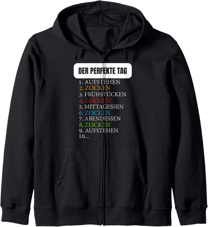 Lustige Zocker Gamer Gaming Kleidung Geschenk Kapuzenjacke