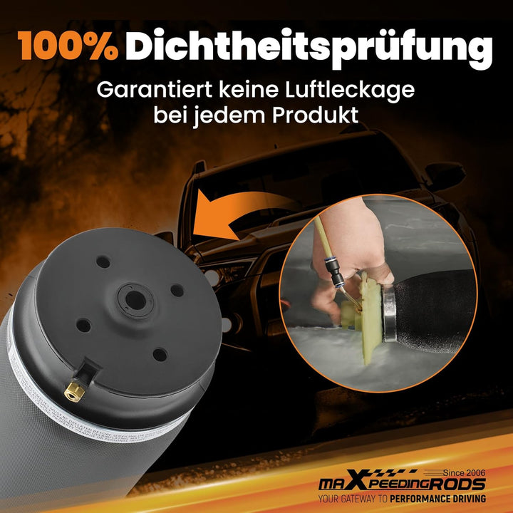 maXpeedingrods Luftfeder 1643200625 für W164 X164 ML GL Klasse Luftfederung Hinten Airmatic 16432010