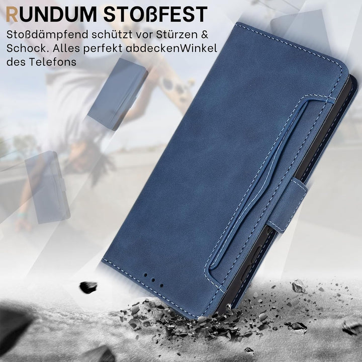 für Samsung S20 FE Hülle mit Schutzfolie Klapphülle Kartenfach Handyhülle für Samsung Galaxy S20 FE