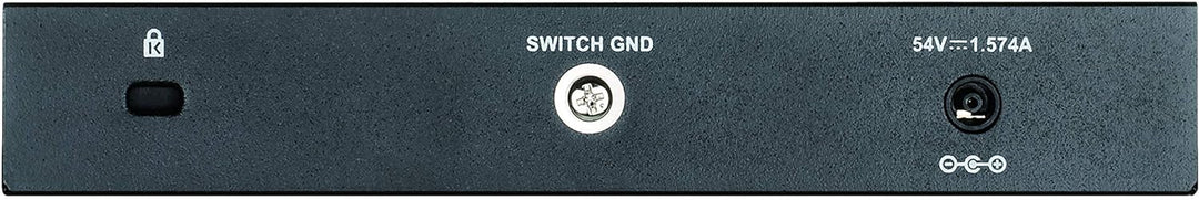 D-Link DGS-1100-08PV2/E, 8-Port Layer 2 Gigabit PoE Smart Switch (8 x 10/100/1000 Mbit/s BaseT PoE P