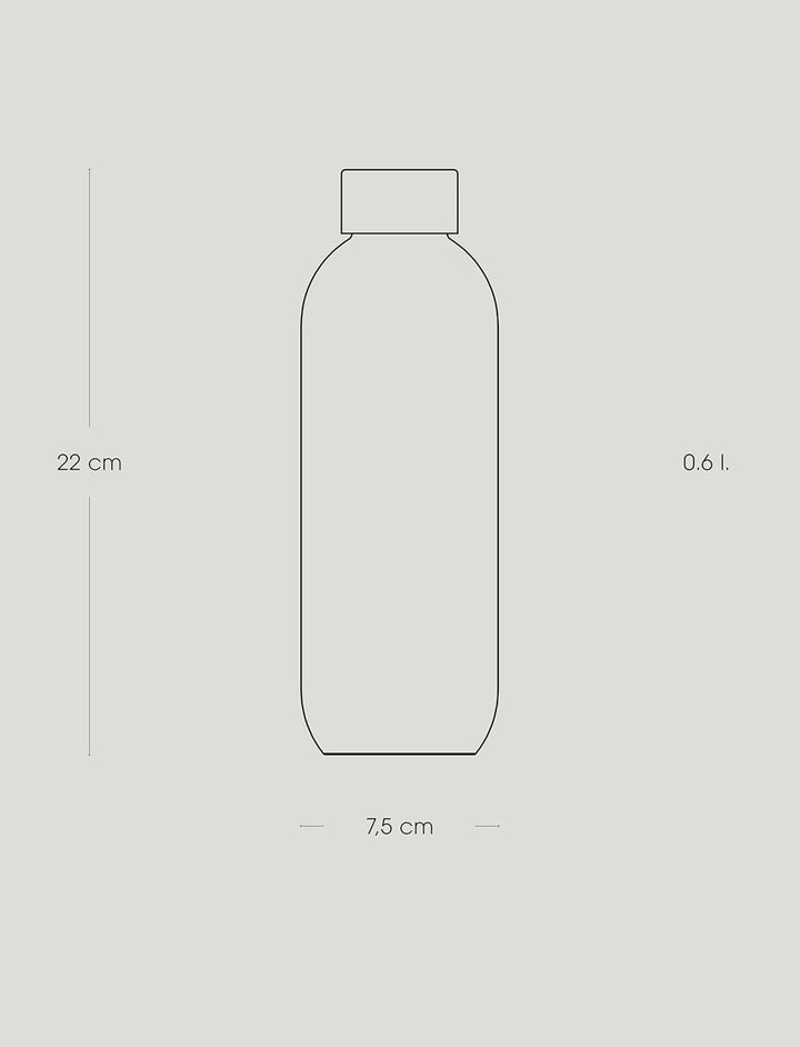 Stelton Thermosflasche Keep Cool | Thermo-Trinkflasche - Doppelwandige Isolierflasche - Moderner Des