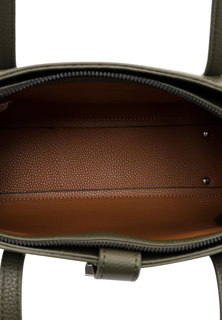 Tamaris Shopper Jasmina 31753 Damen Handtaschen Uni Einheitsgrösse Oliv, Einheitsgrösse Oliv