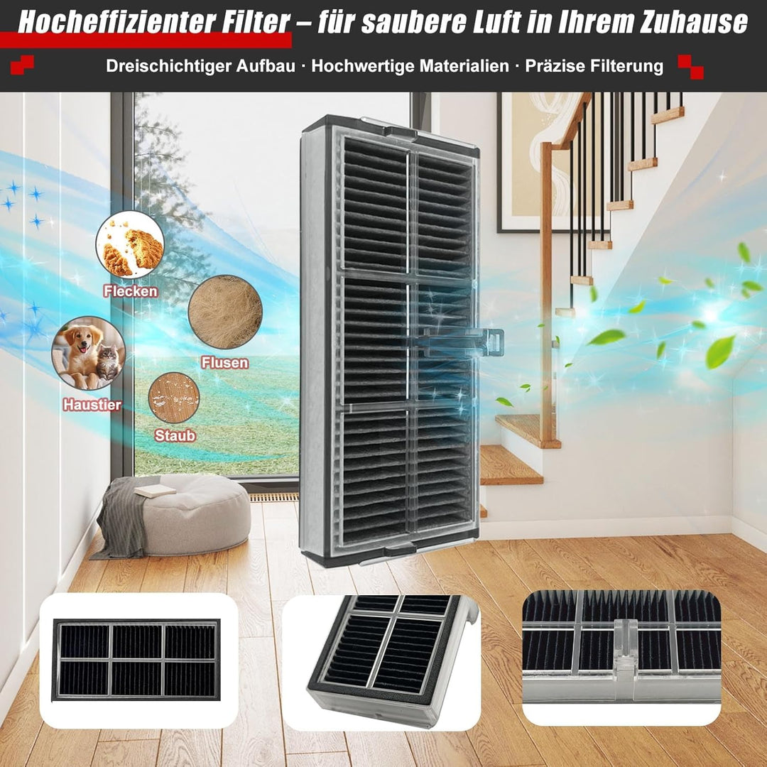Zubehör für Dreame L10s Ultra Gen 2/L10s Pro Ultra Heat/X30 Ultra/Mova E30 Ultra Roboter Saugroboter