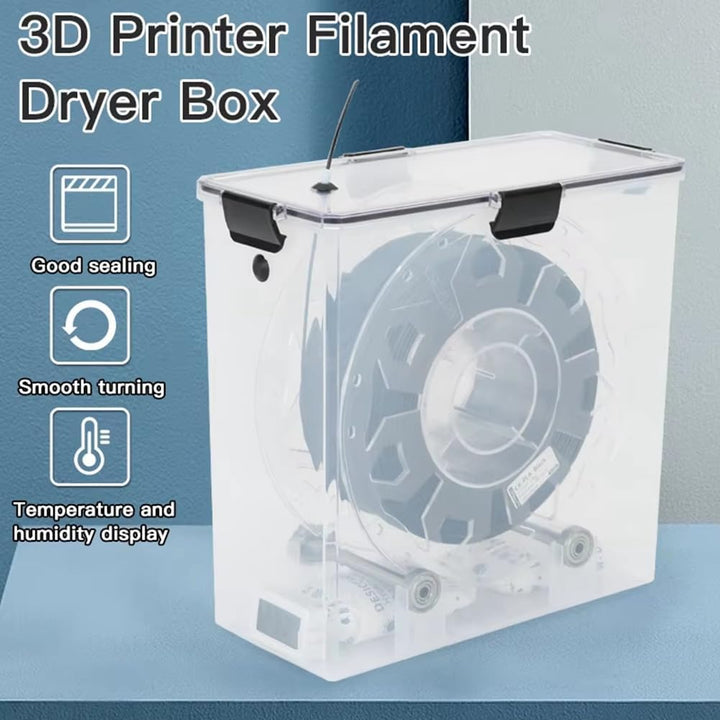 Filament Aufbewahrungsbox, 2 Pack Filament Container für 3D Druck Filament Versiegelung und Schutz,
