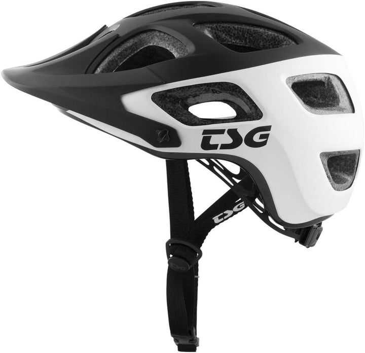 TSG Seek Graphic Design Helm schwarz/weiss