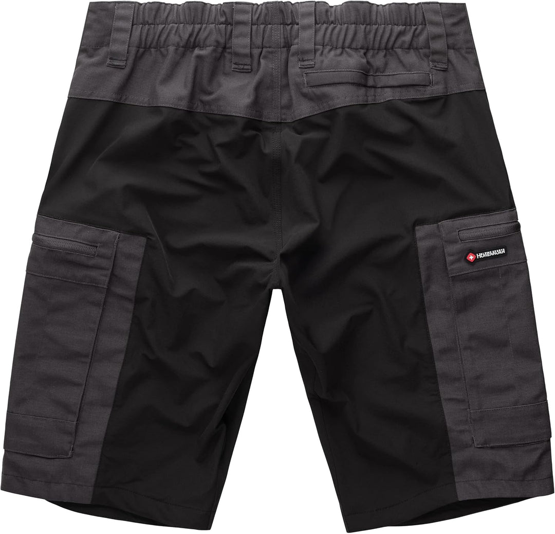 Höhenhorn Raimeux Herren Cargo Short Kurze Hose Arbeitshose Outdoor S Schwarz/Grau, S Schwarz/Grau