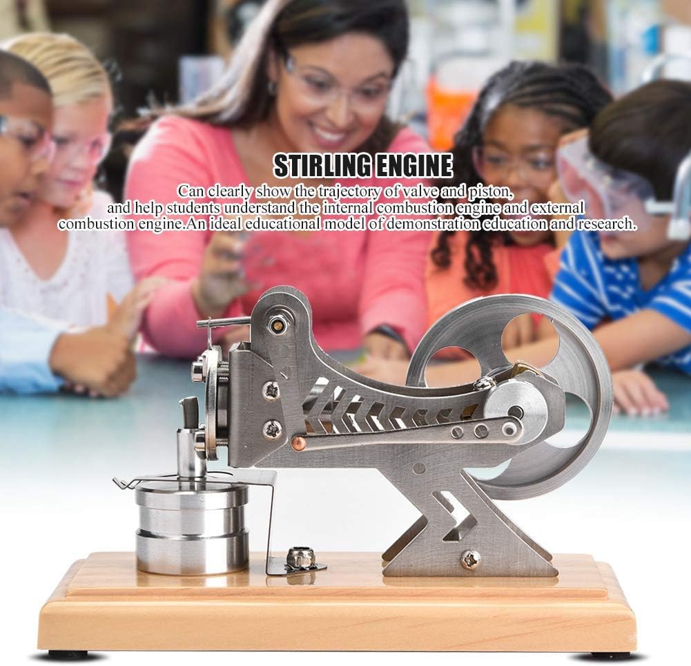 Stirlingmotor Bausatz Metall, stirlingmotor heissluftmotor Mechanische Technik Spielzeug Modellbausa