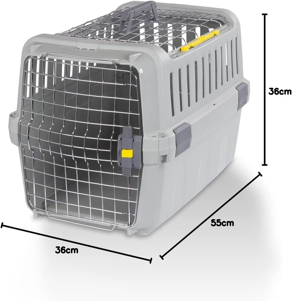 Knuffelwuff Hunde Transportbox Interstate S 55 x 36 x 36cm, 55 x 36 x 36cm