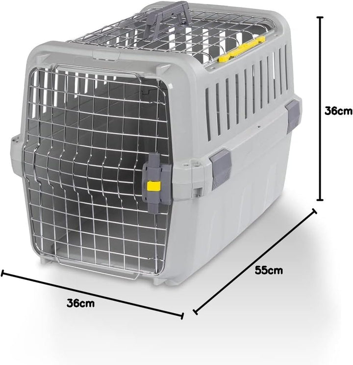 Knuffelwuff Hunde Transportbox Interstate S 55 x 36 x 36cm, 55 x 36 x 36cm