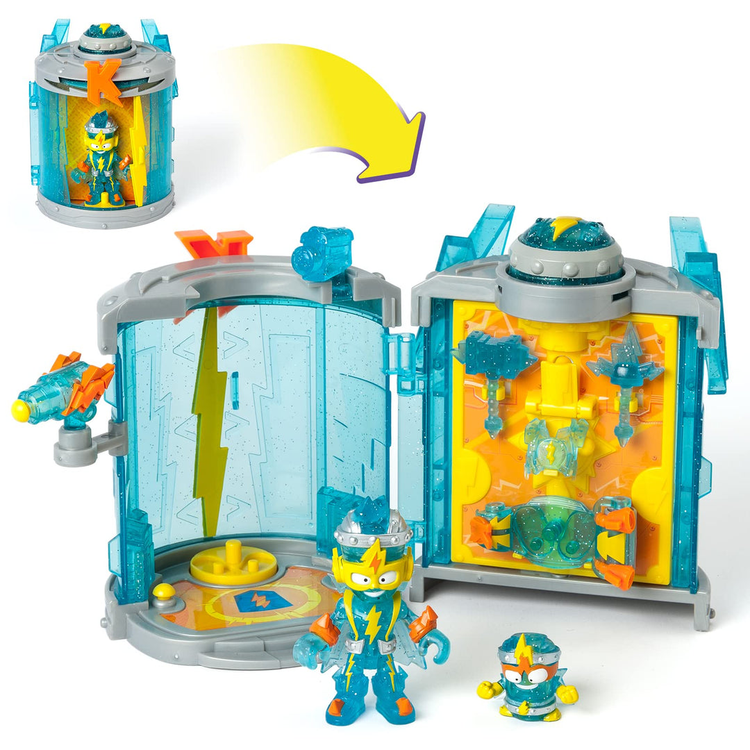 SUPERTHINGS Secret Base Kazoom Power - Geheime Guard von Kazoom Power inkl. 1 x Kazoom Kid und 1 x E
