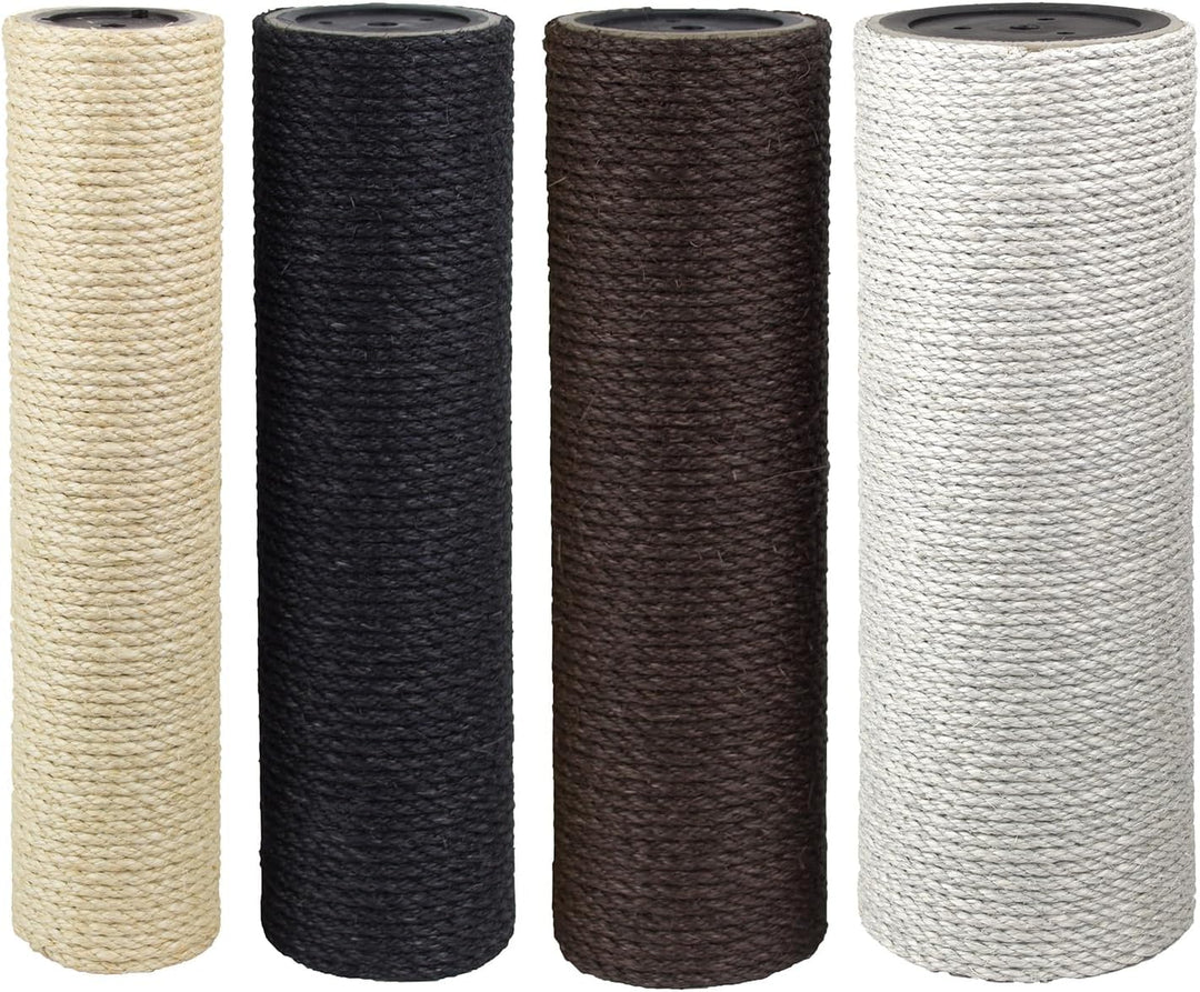 Kratzbaumland 12 cm Endstamm mit Stehbolzen, Ersatzstamm für Kratzbaum: Länge: 46 cm, Gewinde - 10 m