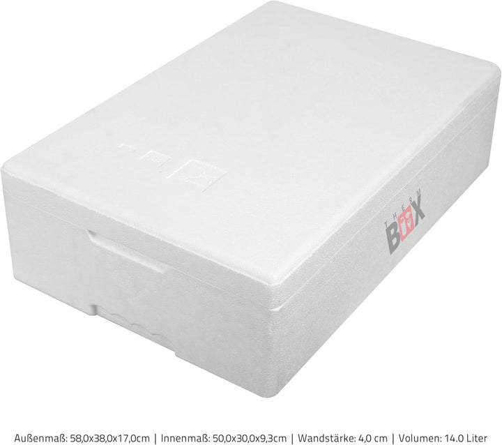 THERM BOX Modularbox 14L bis 43L Erweiterbar Verschiedene Grössen Styroporbox Kühlbox Warmhaltebox W