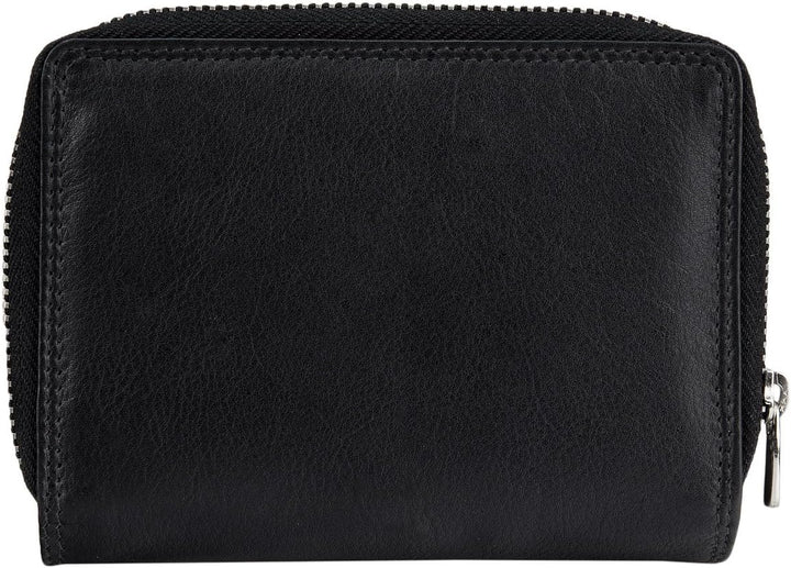 Greenburry Spongy Nappa RV-Schlossbörse Portemonnaie Geldbeutel Damen Geldbörse Leder 973 Bordeaux,