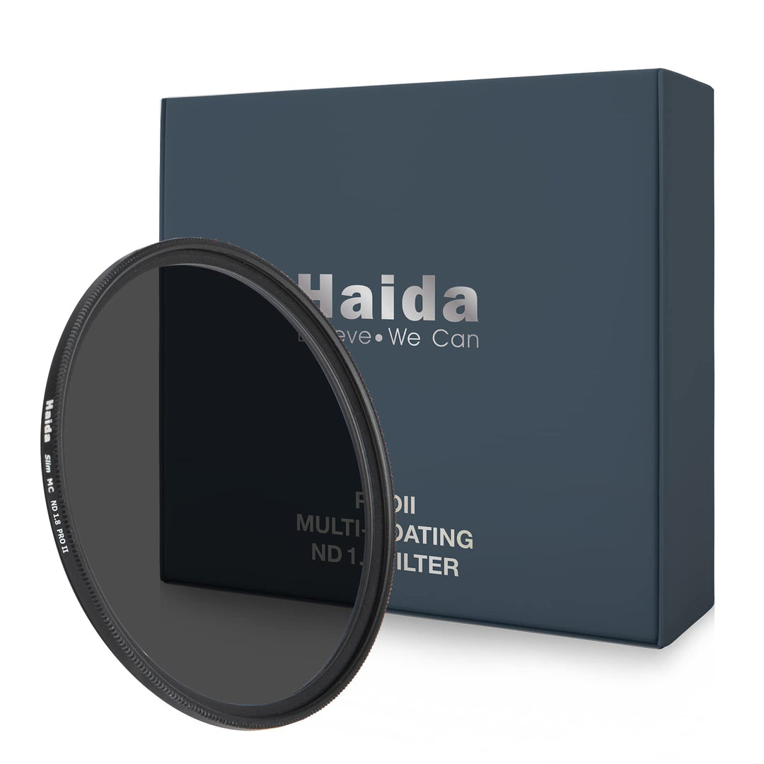 Haida ND64-Filter, 58 mm, 6 Blendenstufen, Neutraldichtefilter, mehrschichtige Objektivfilter (PROII