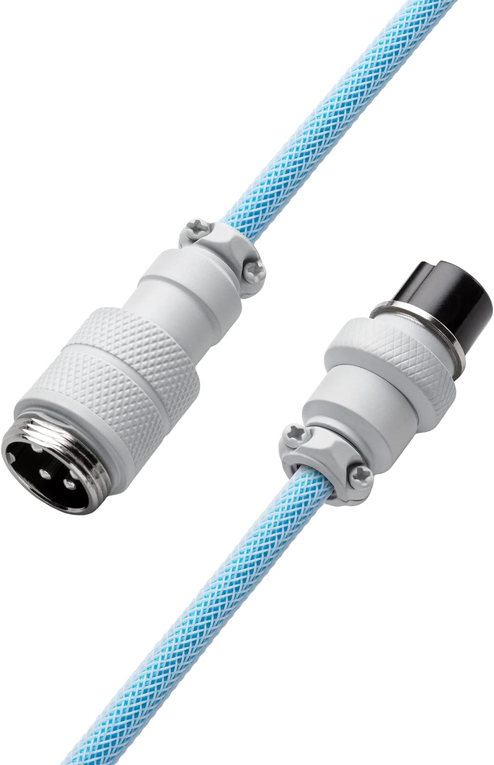 CableMod Pro Coiled Keyboard Cable - Spiralkabel für Tastatur USB C auf USB Typ A - Gaming Tastaturk