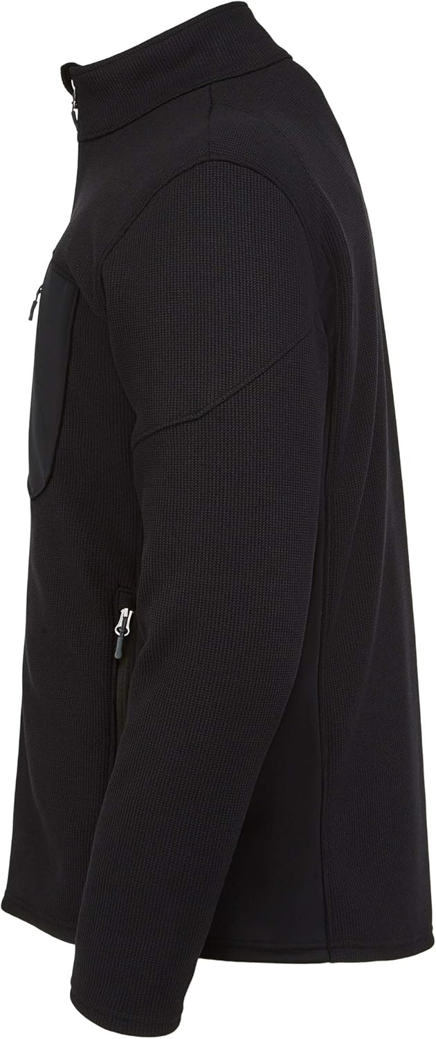 Spyder Herren Bandit Hybrid Full Zip Jacket Fleecejacke (1er Pack) M Schwarz, M Schwarz