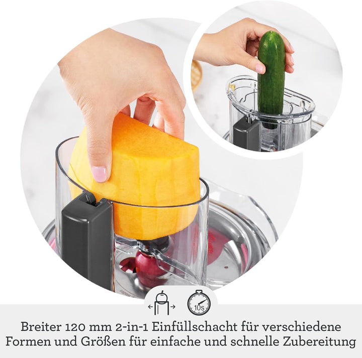 Sage - The Paradice 9 - Küchenmaschine inklusive Zubehörbox - Würfeln, Hobeln, Kneten, Scheiben schn