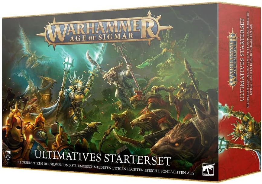 Warhammer Age of Sigmar: Ultimate Starter Set – Ultimatives Einsteigerset mit Miniaturen, Regeln & S