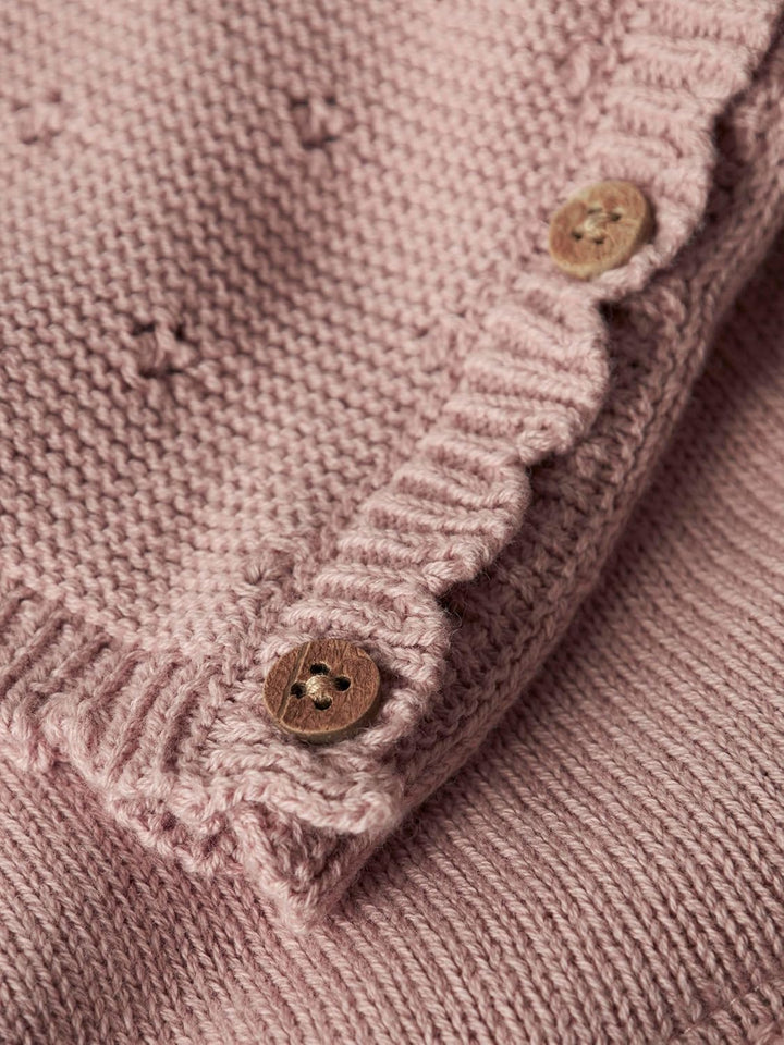 NAME IT Girl Strickjacke Wickel 74 Misty Rose, 74 Misty Rose