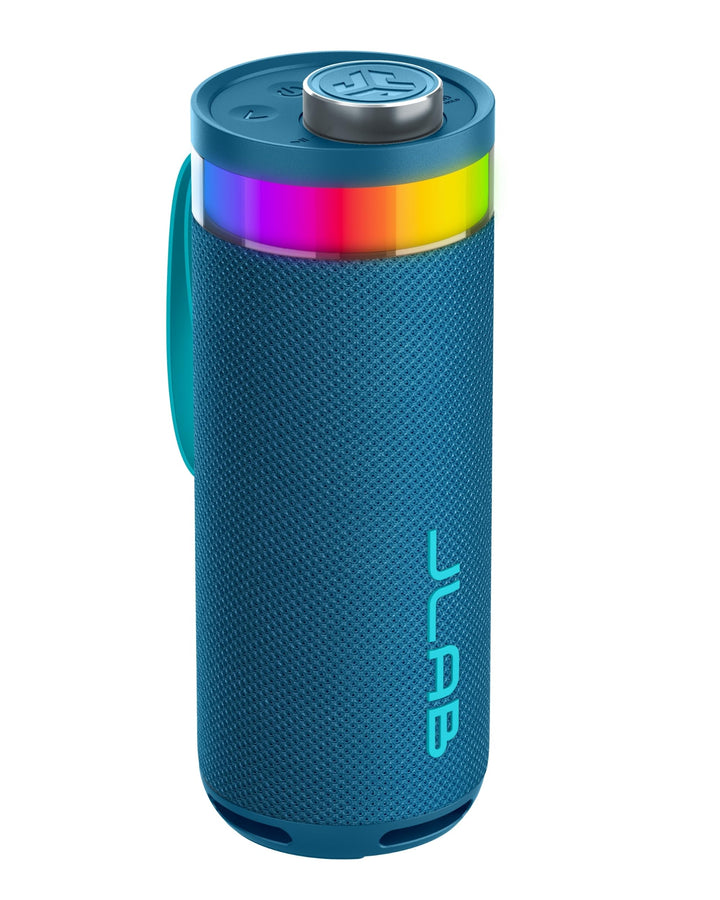 JLab Go Party Tragbarer Bluetooth Lautsprecher mit 16H+ Akkulaufzeit - 10W Drahtloser Outdoor Reise-