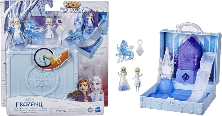 Disney Die Eiskönigin 2 Pop-Up Abenteuer Ahtohallan Abenteuer Spielset mit Griff, inklusive 2 ELSA P