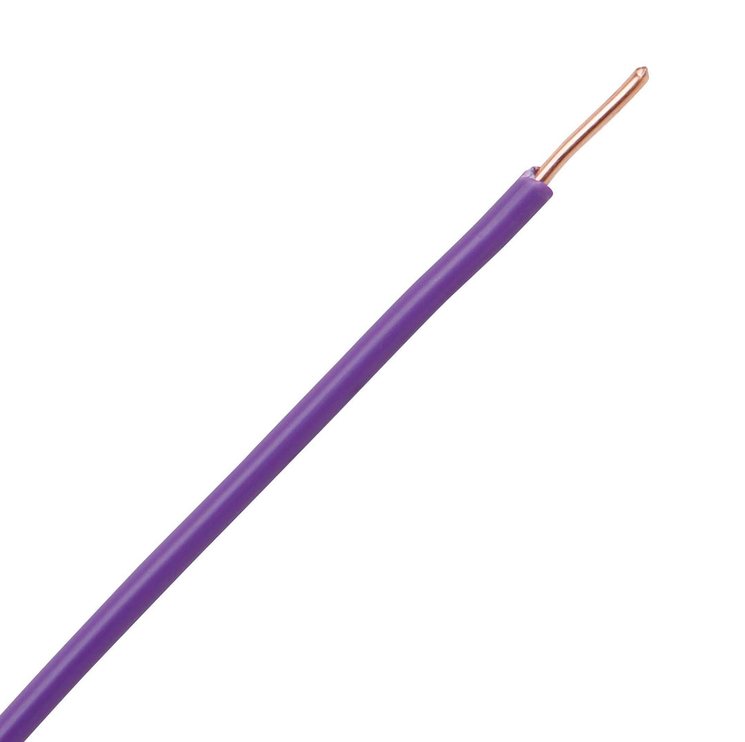 Kopp 155399846 Aderleitung 1-adrig, Litze, H07V-U 1 x 1, 50 mm², 100 m, Bund, Violett