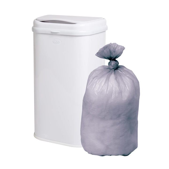Ubbi Adult Diaper Pail Plastic Bags, 49-Litter Capacity, Unscented, 75 Count Violet 75 Count (Pack o