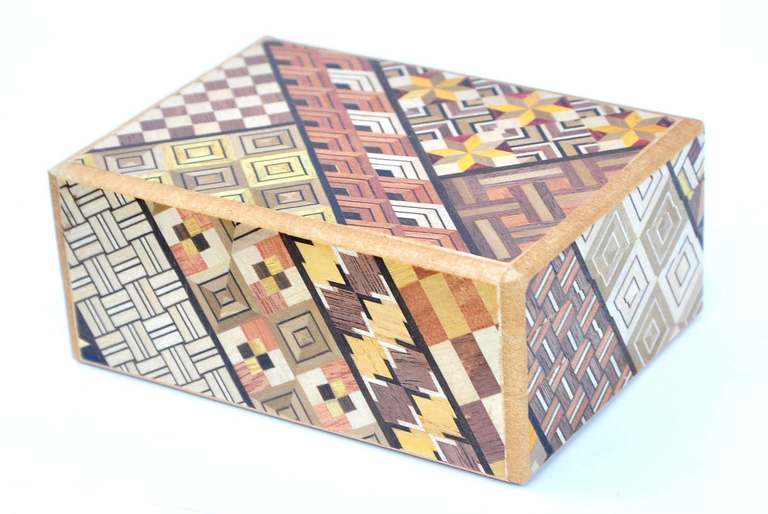 Logica Spiele Art. Yosegi Schrein 7 Schritten - Japanischer Geheimschachtel - Geschenkbox - Knobelsp
