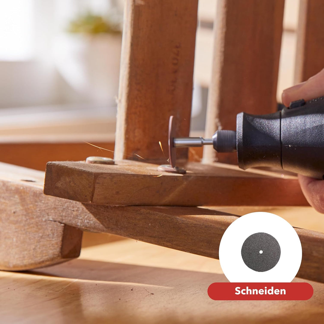 Dremel 3200 Multifunktionswerkzeug 130W, Mit 1 Aufsatz mit biegsamer Welle, 90 Zubehörteile, variabl