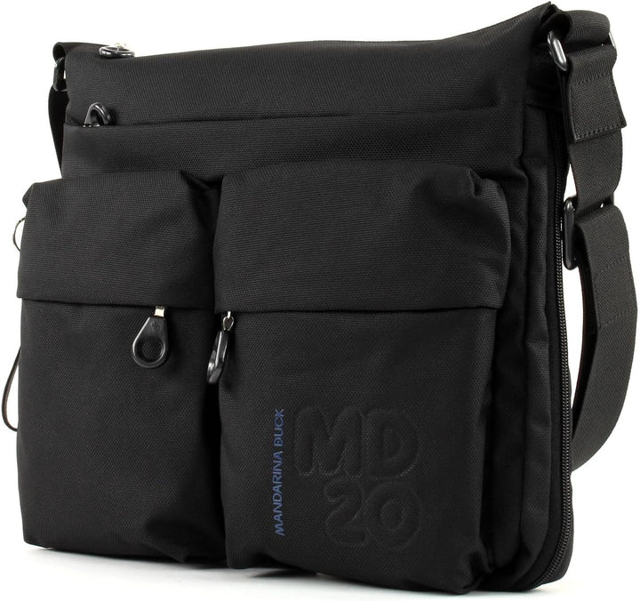 Mandarina Duck Md 20 Umhängetasche Schwarz, Schwarz